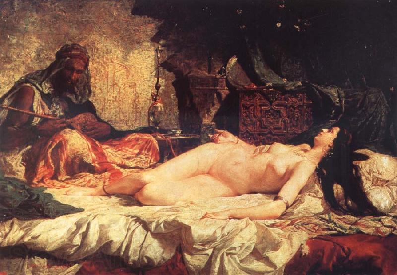 Mariano Fortuny y Marsal Odalisque Germany oil painting art